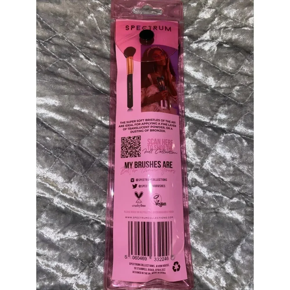 SPECTRUM A01 Domed Powder‎ Brush Vegan Makeup Brush